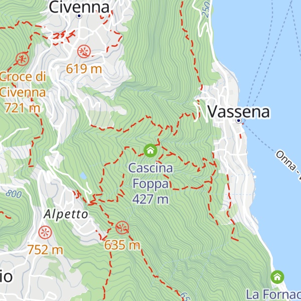 Map of Cascina Foppa
