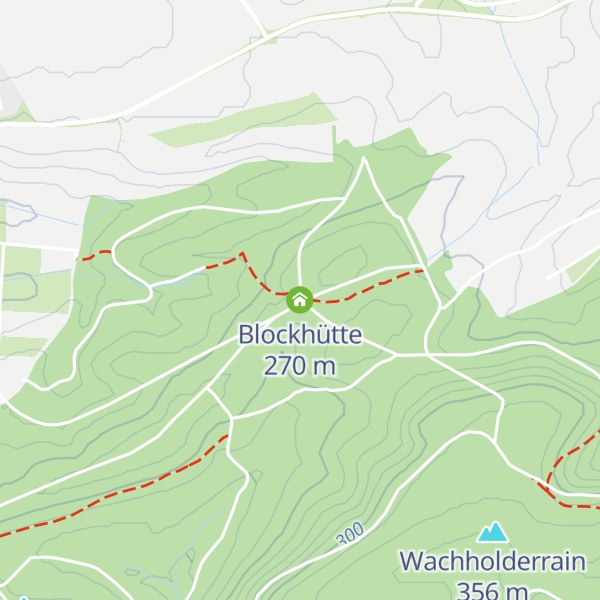 Map of Blockhütte
