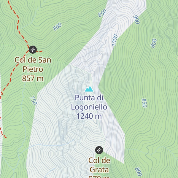 Map of Punta di Logoniello