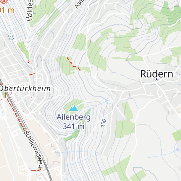Map of TVO Alm