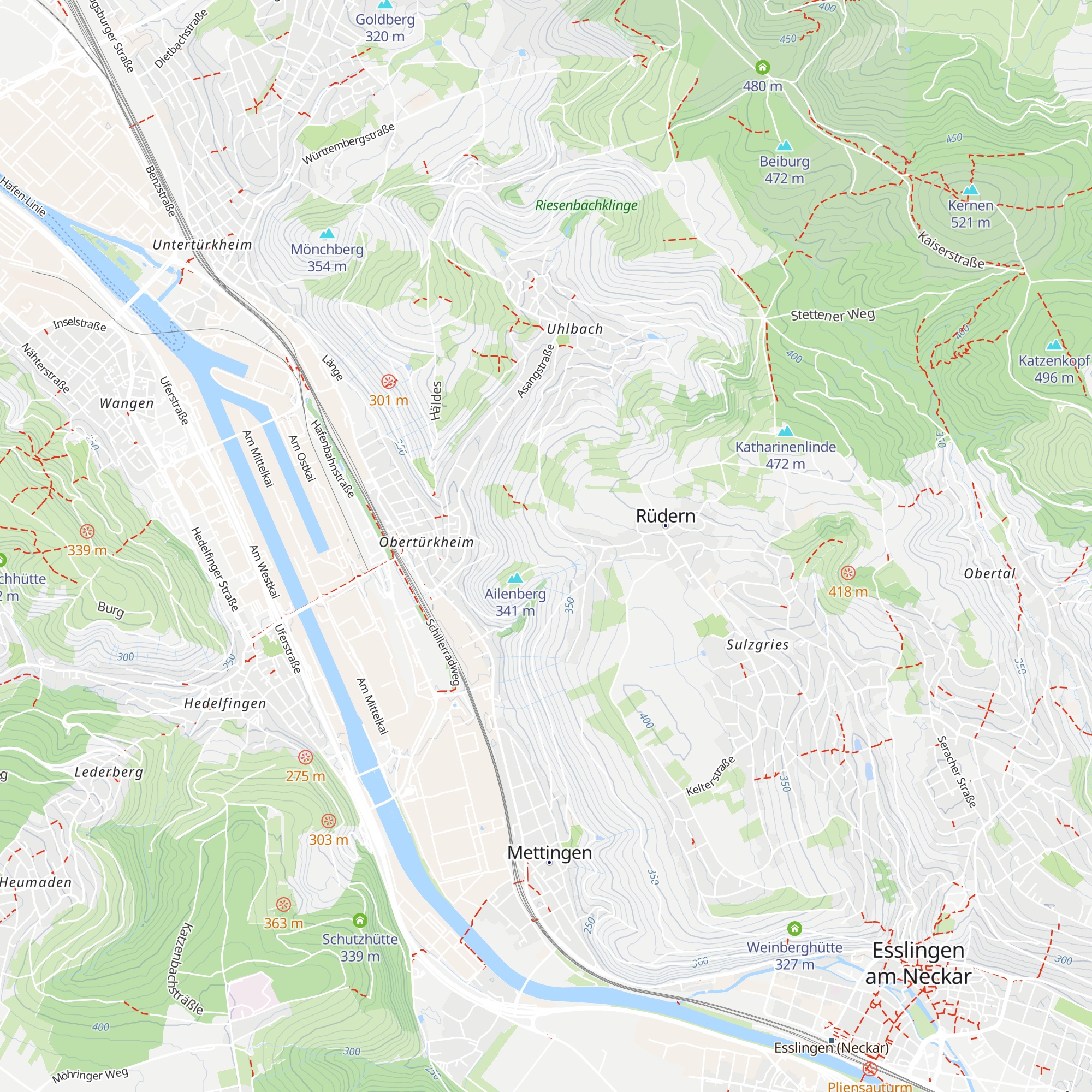 TVO Alm map