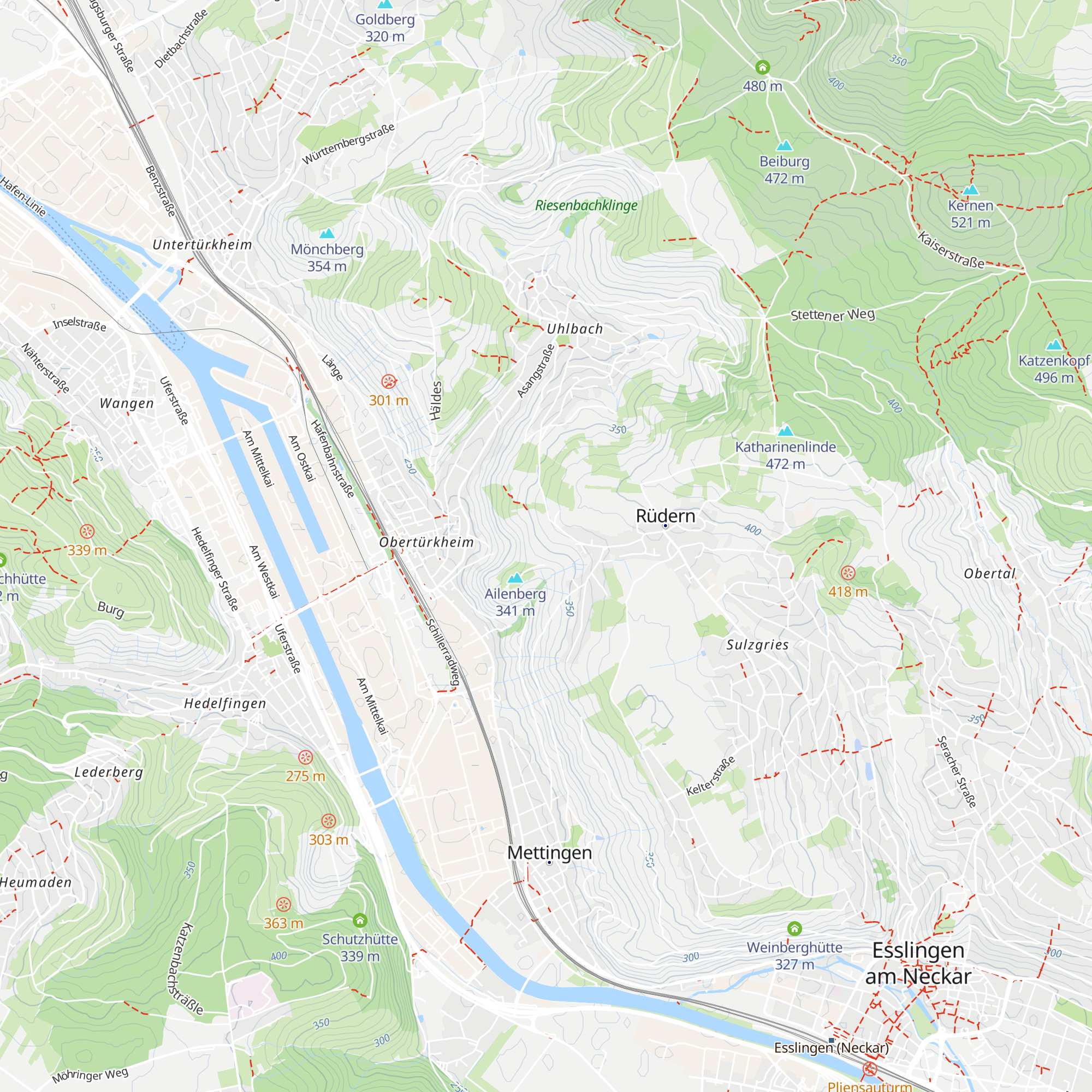 TVO Alm map