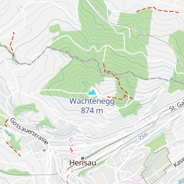 Map of Wachtenegg