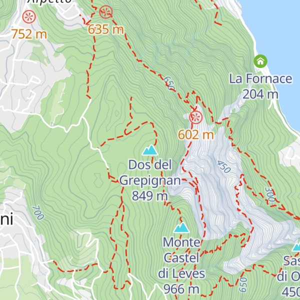 Map of Dos del Grepignan