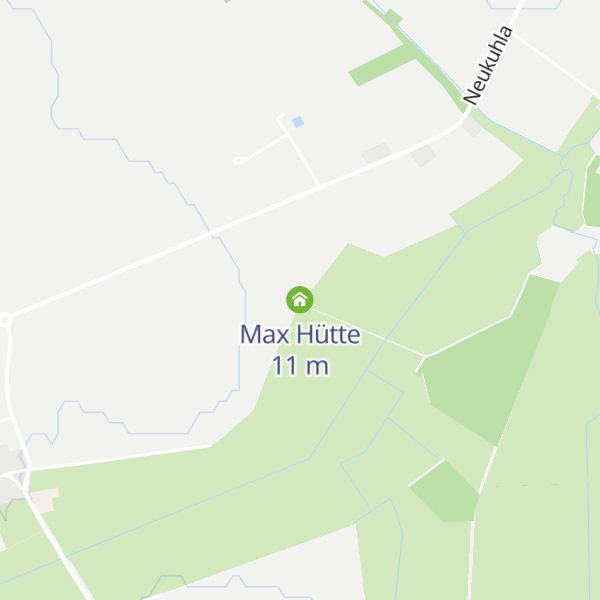 Map of Max Hütte
