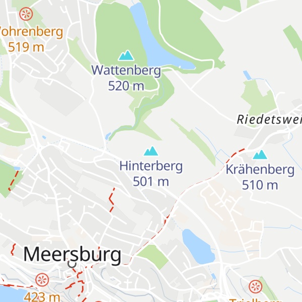 Map of Hinterberg