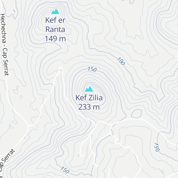 Map of Kef Zilia