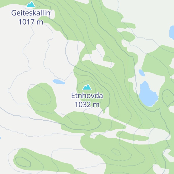 Map of Etnhovda