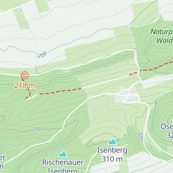 Map of Distelberg Alm