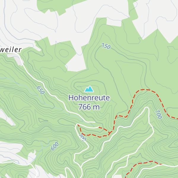 Map of Hohenreute