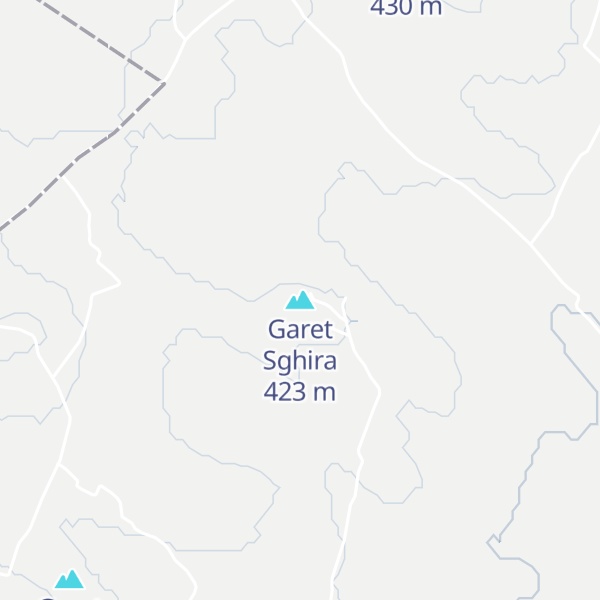 Map of Garet Sghira