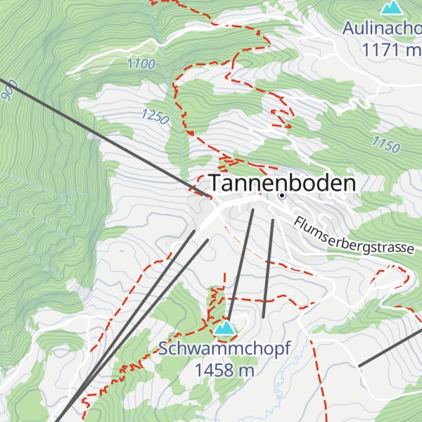 Map of Cresta