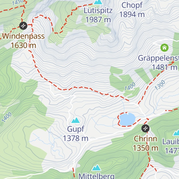 Map of Winkfeel