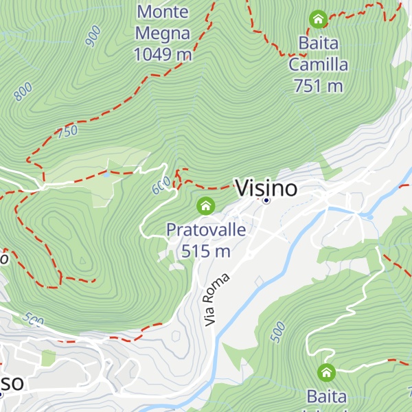 Map of Pratovalle