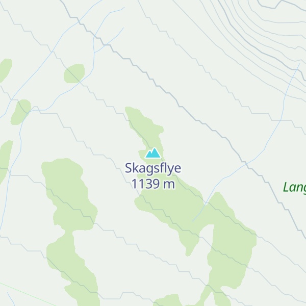 Map of Skagsflye