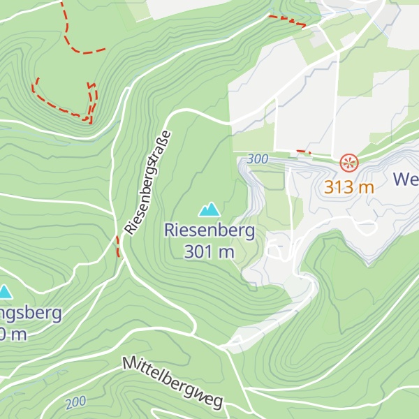 Map of Riesenberg