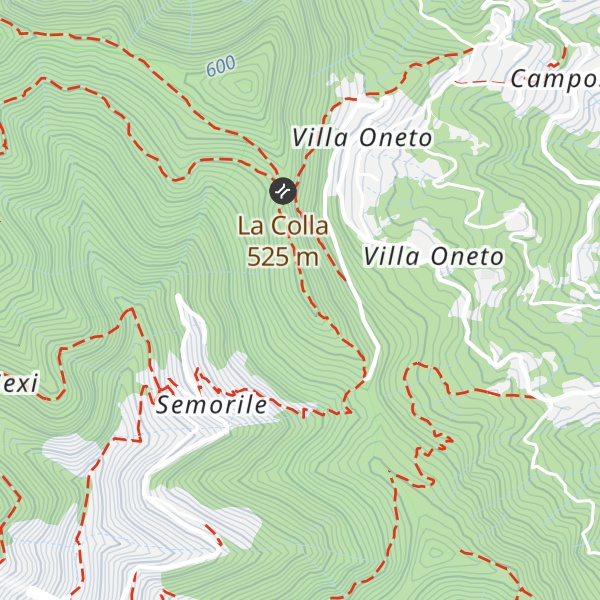 Map of Monte Carmelo
