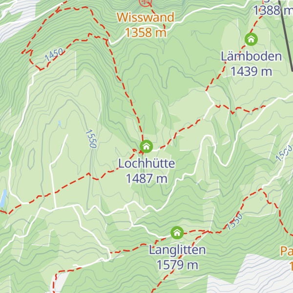Map of Lochhütte