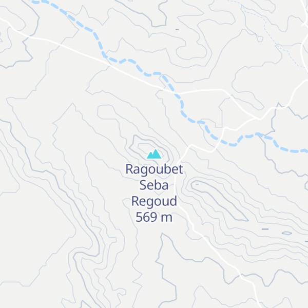 Map of Ragoubet Seba Regoud