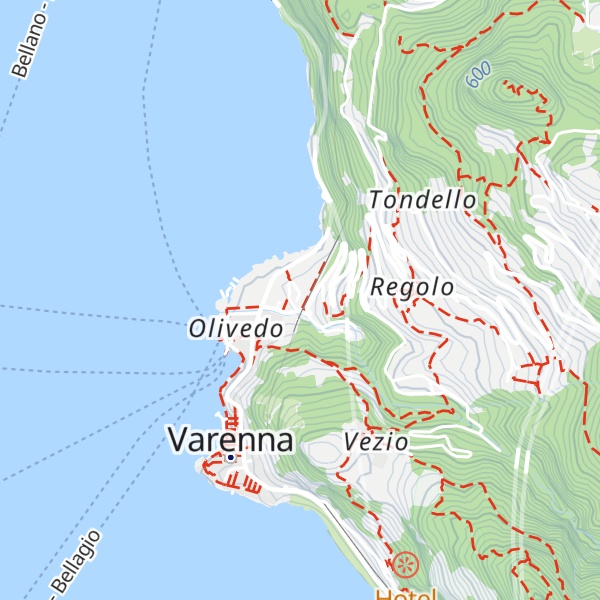 Map of I Viaggi del Tivano