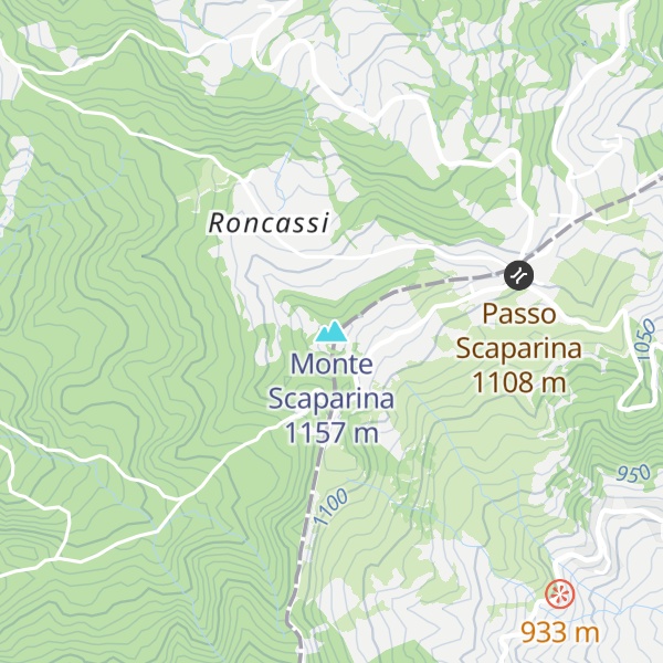 Map of Monte Scaparina