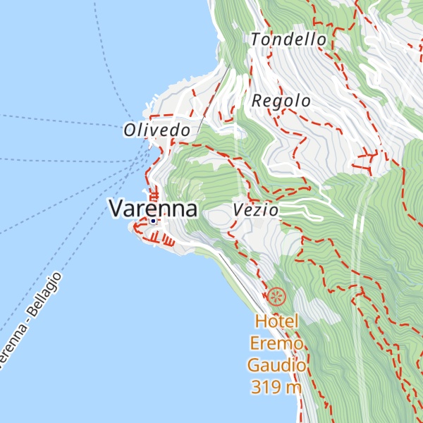 Map of Castle of Vezio