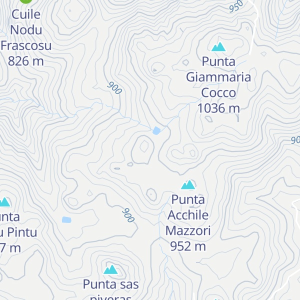 Map of Rifugio S'Achile Mazore