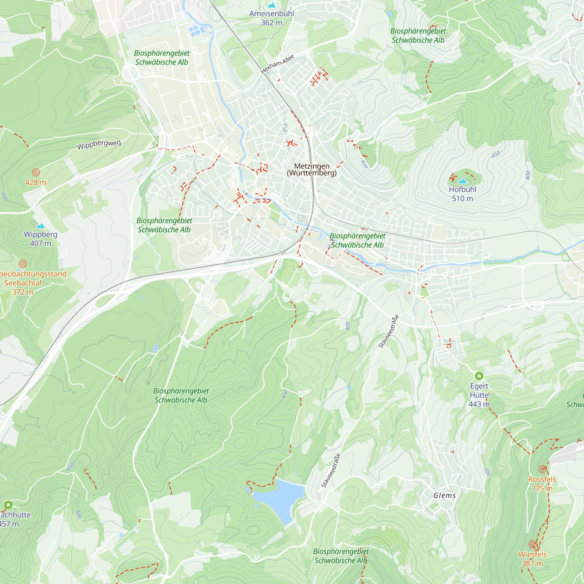 Pfadfinderhütte map