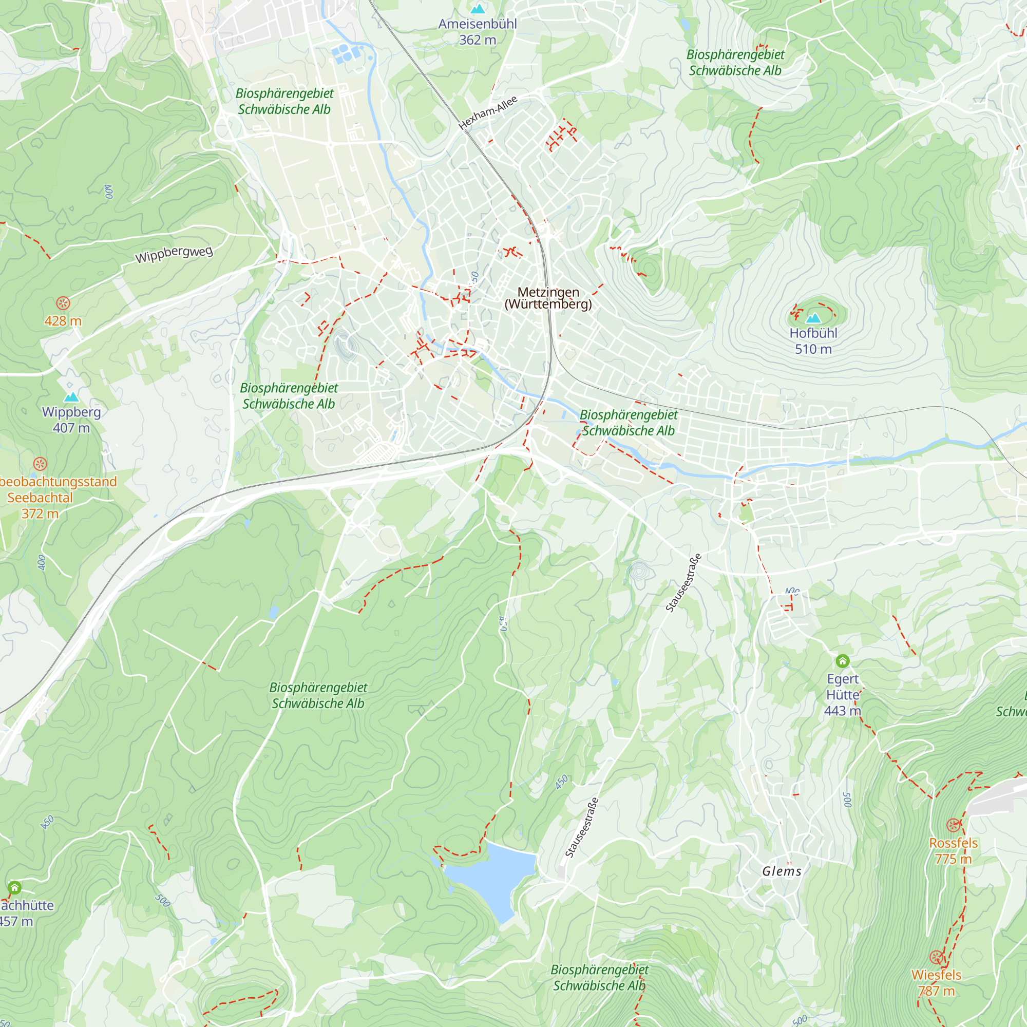 Pfadfinderhütte map