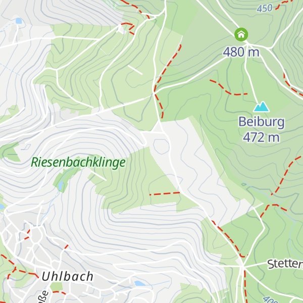 Map of Schutzhütte Götzenberg