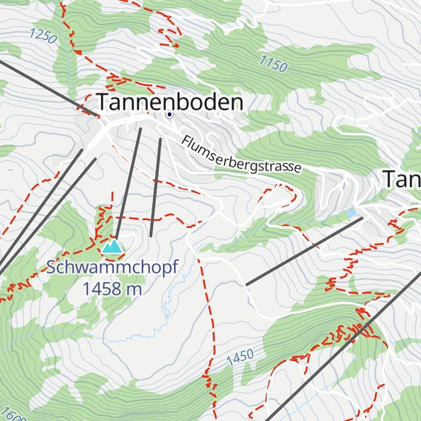 Map of Sennästube