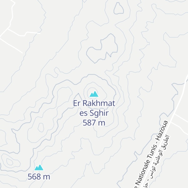 Map of Er Rakhmat es Sghir
