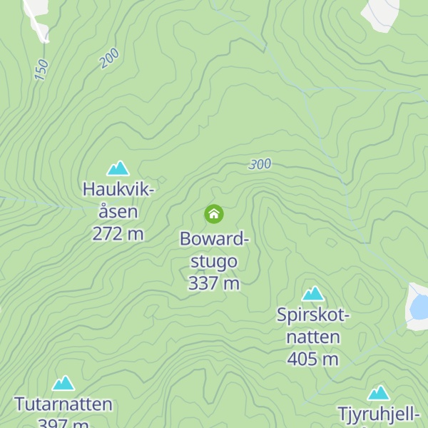Map of Boward-stugo