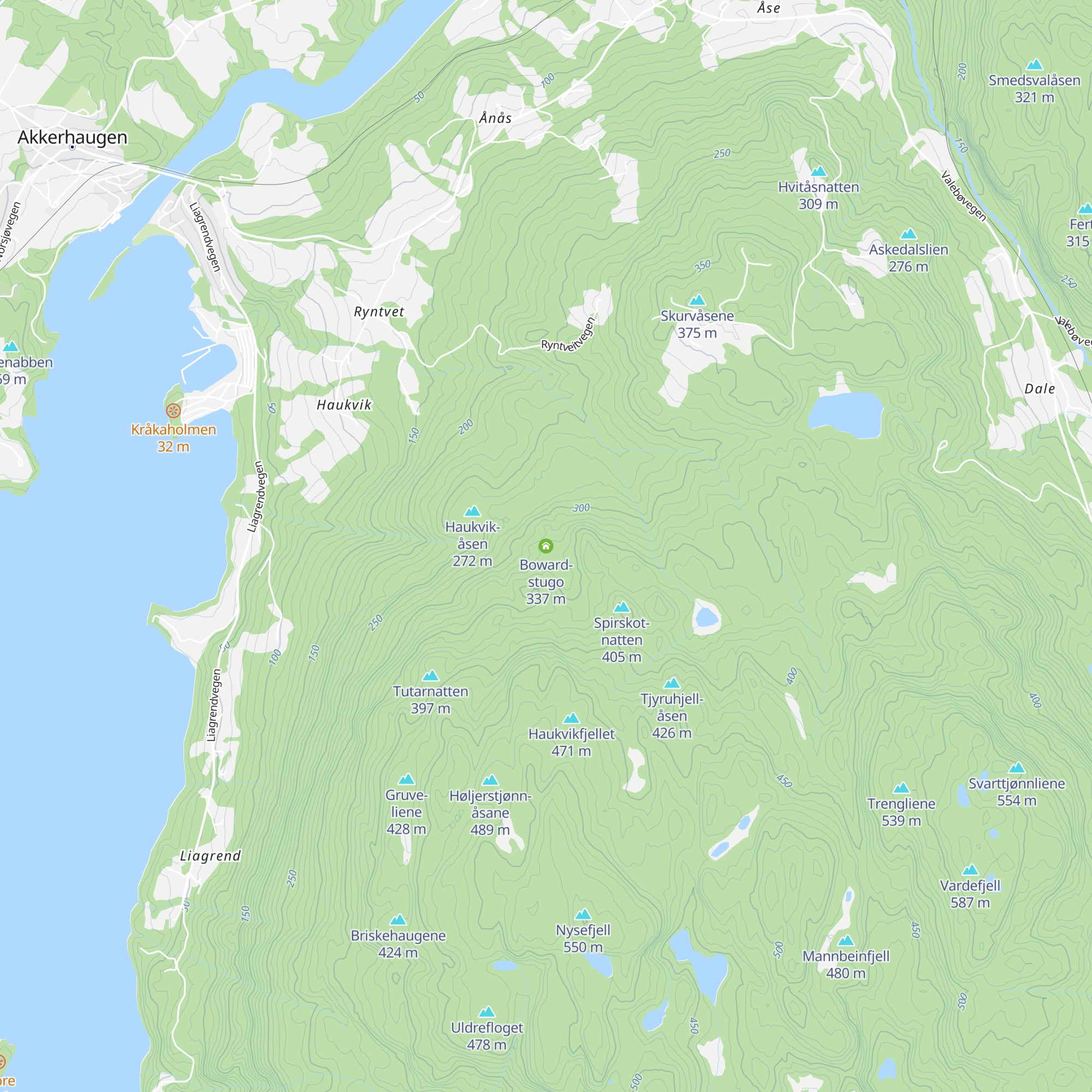 Boward-stugo map