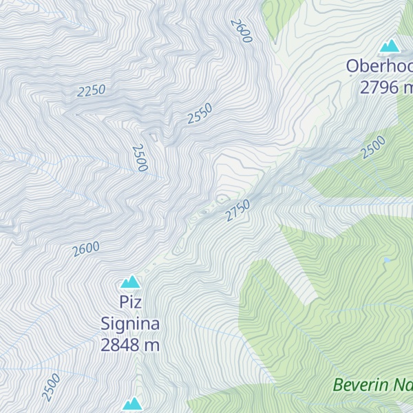 Map of Chli Fess