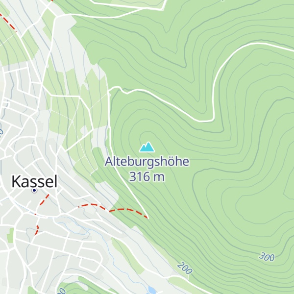 Map of Alteburgshöhe