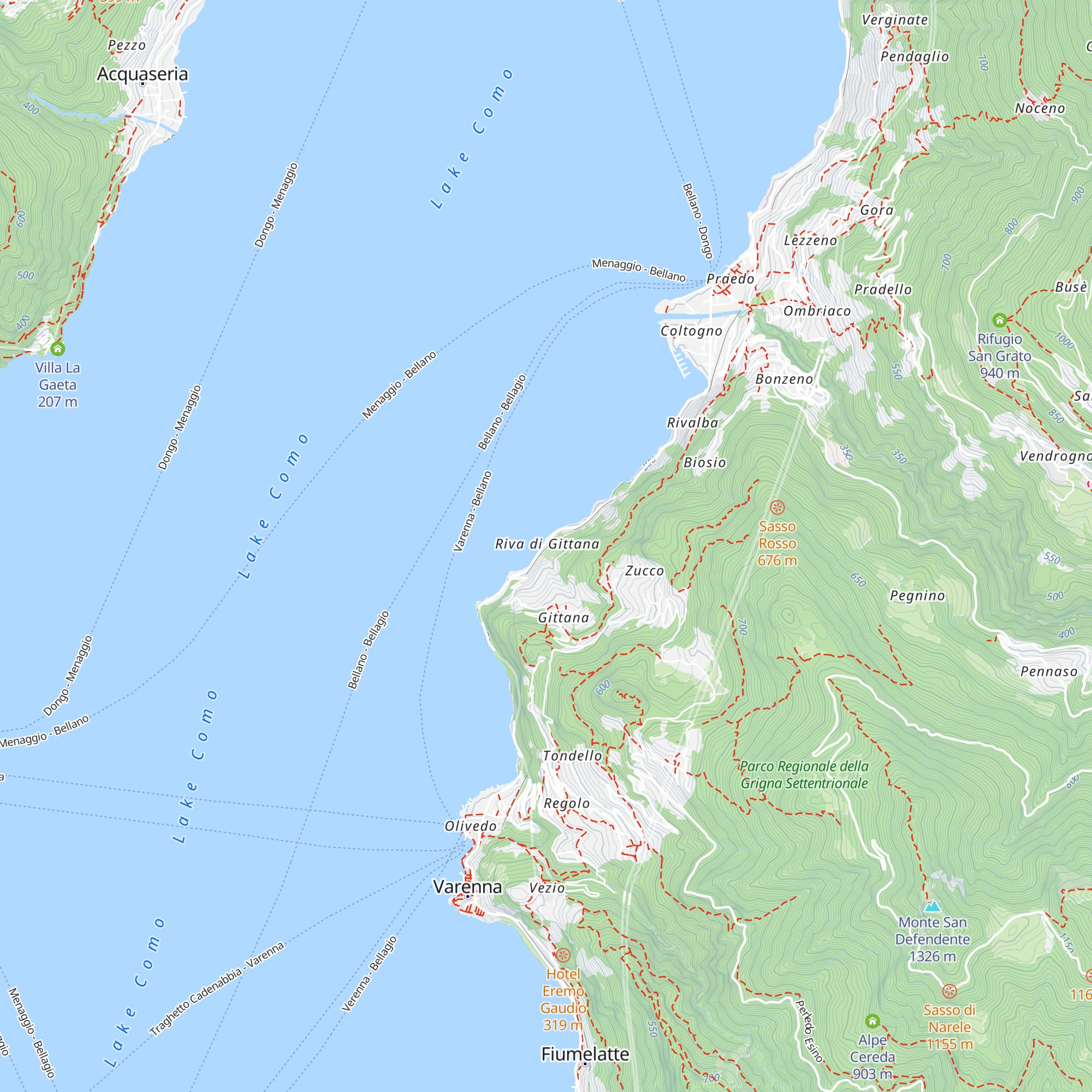 Cà Vegia map