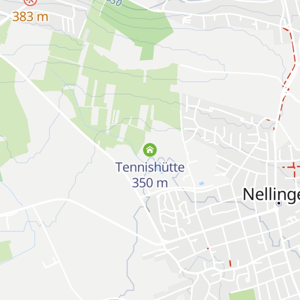 Map of Tennishütte