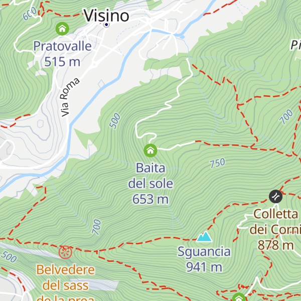 Map of Baita del sole