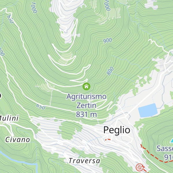 Map of Agriturismo Zertin