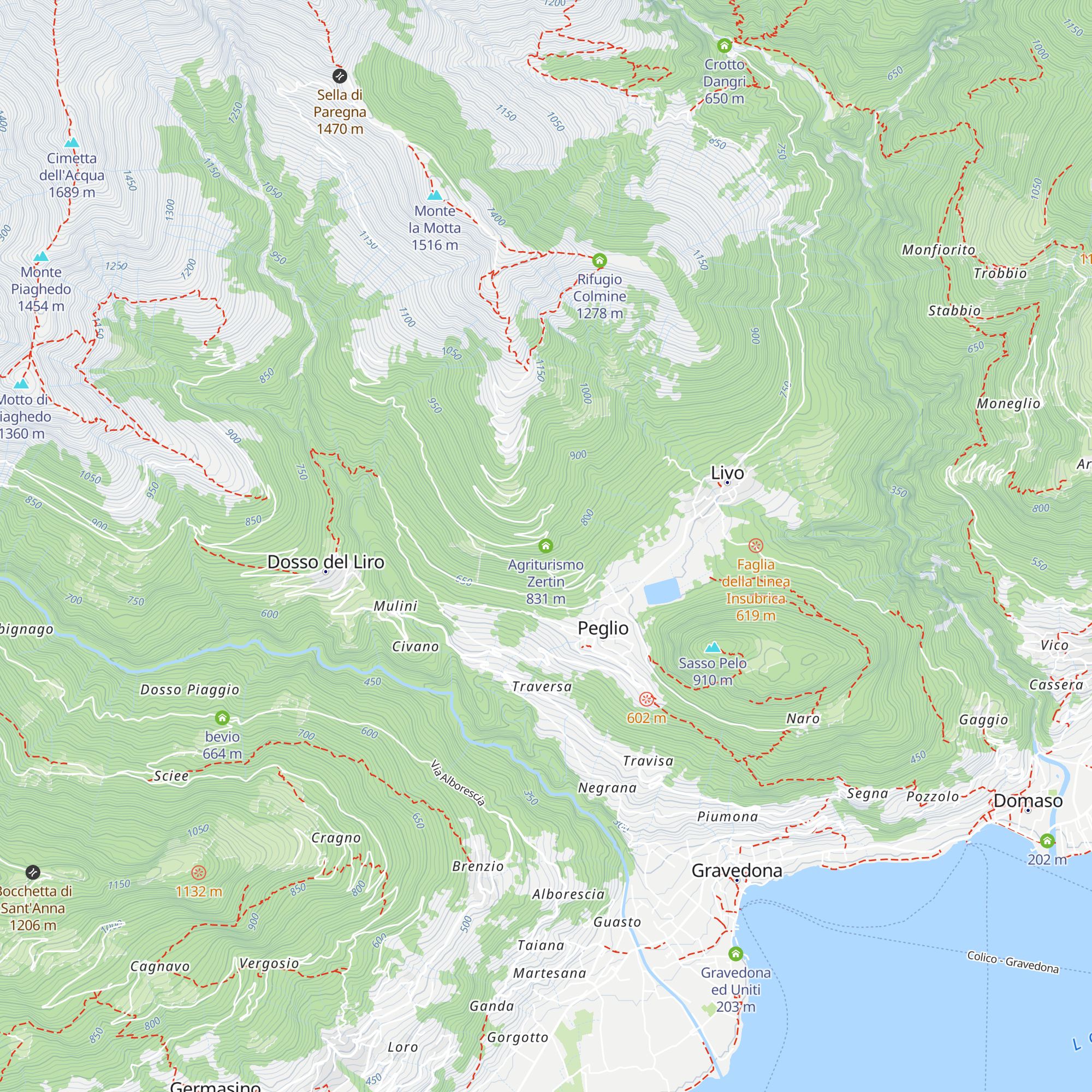 Agriturismo Zertin map