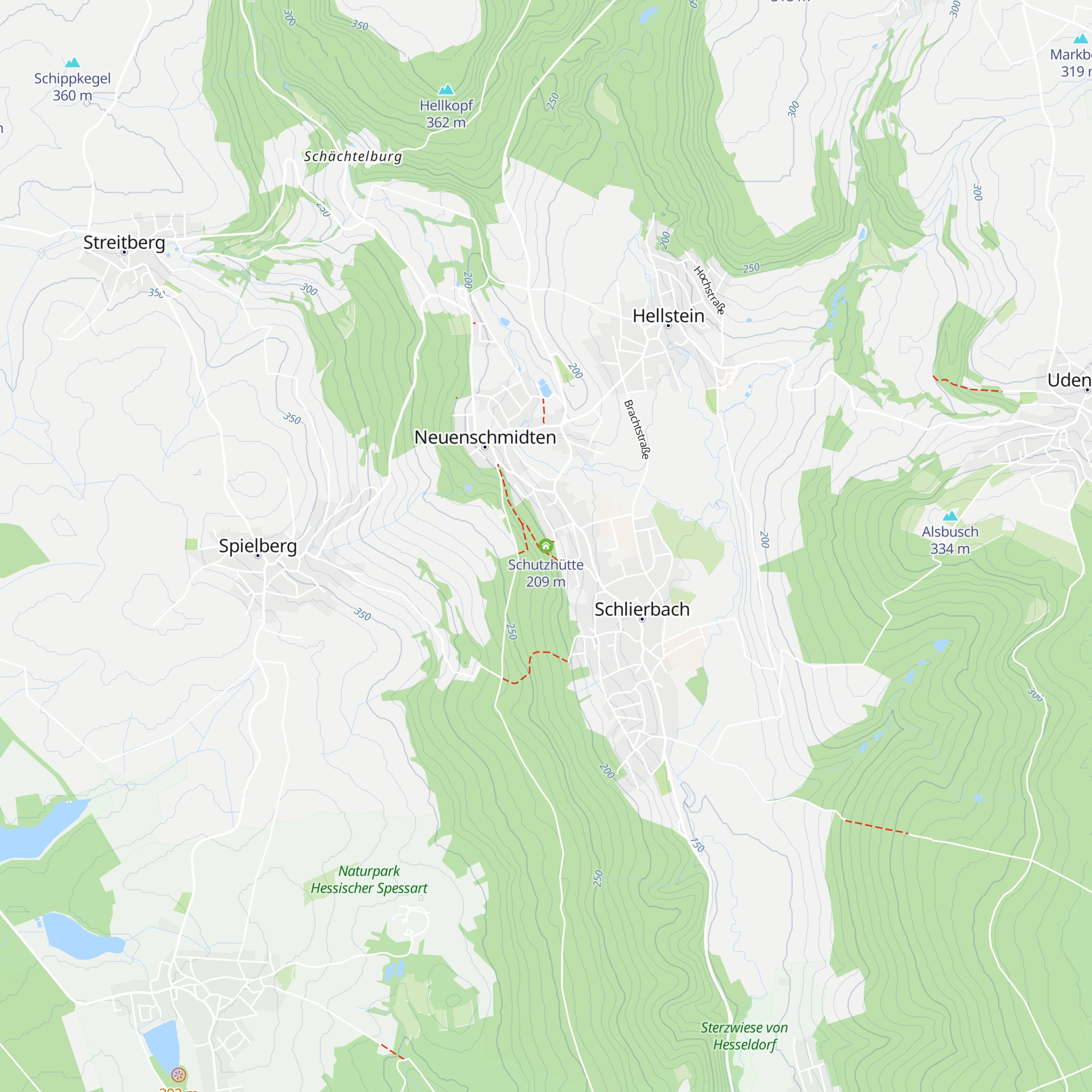 Schutzhütte map
