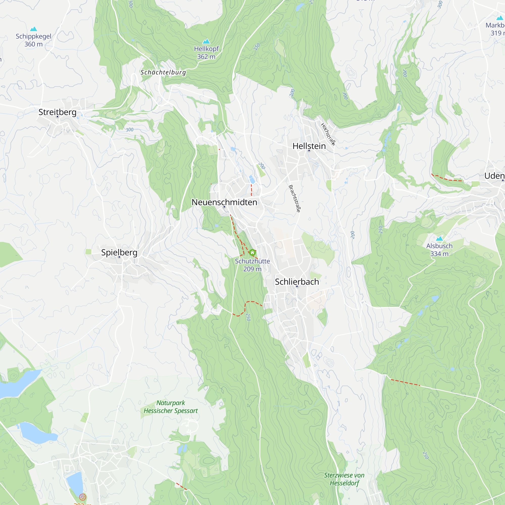 Schutzhütte map