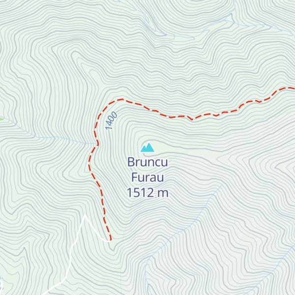 Map of Bruncu Furau