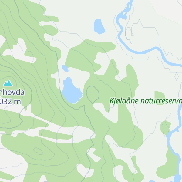 Map of Gaukeberget