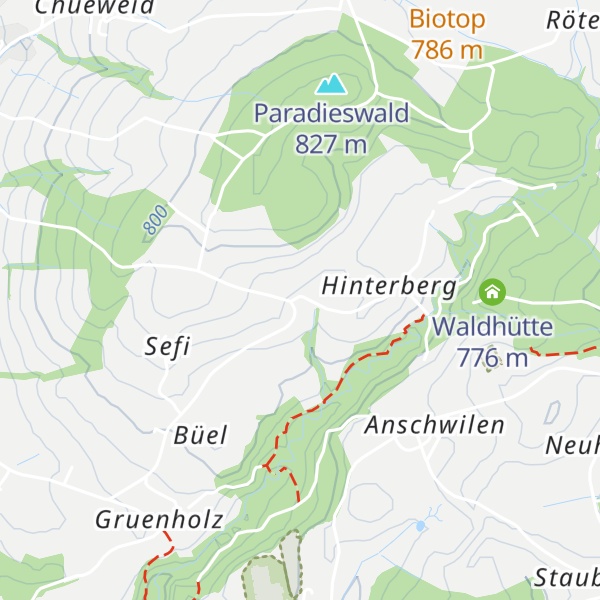 Map of Pfadiheim Hinterberg