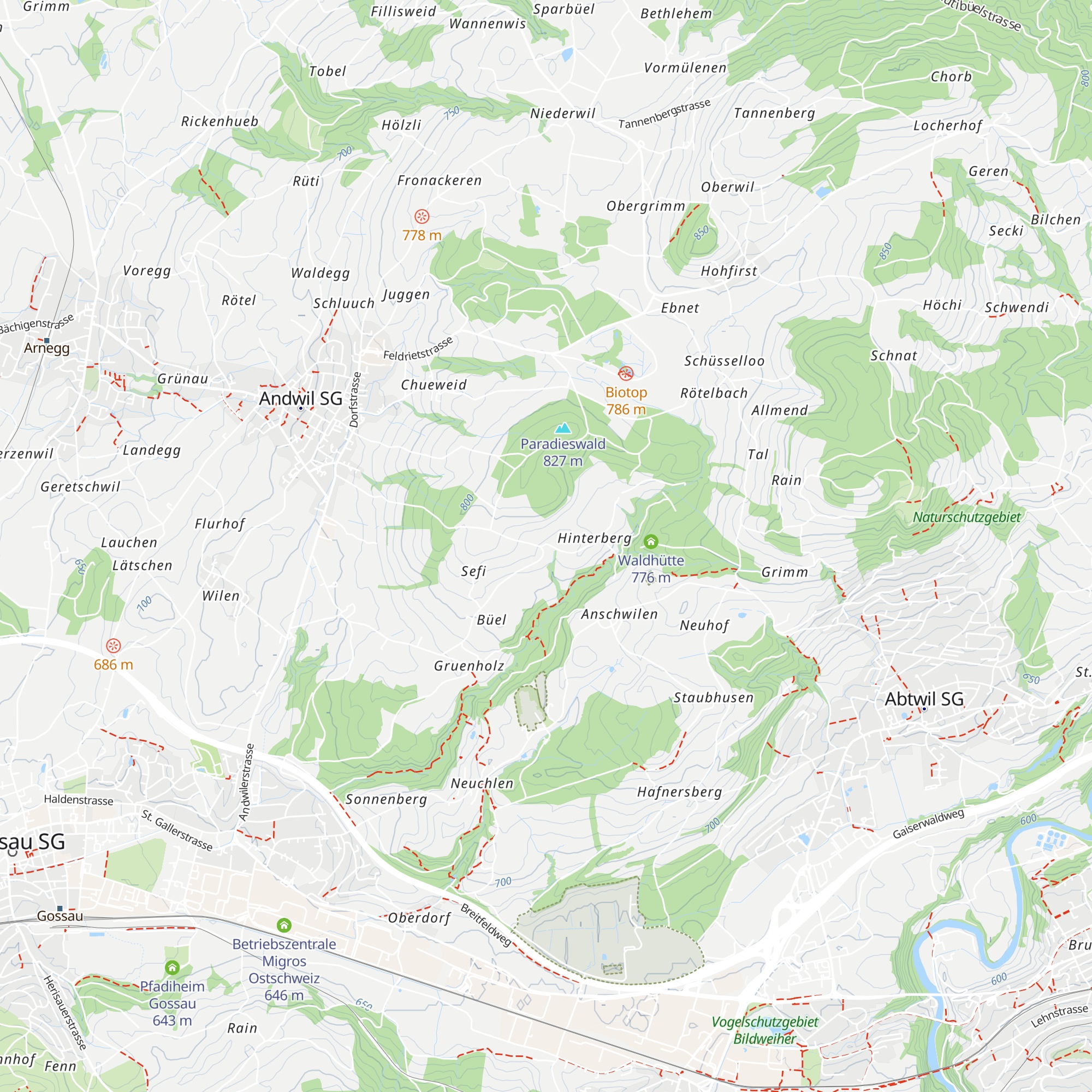 Pfadiheim Hinterberg map