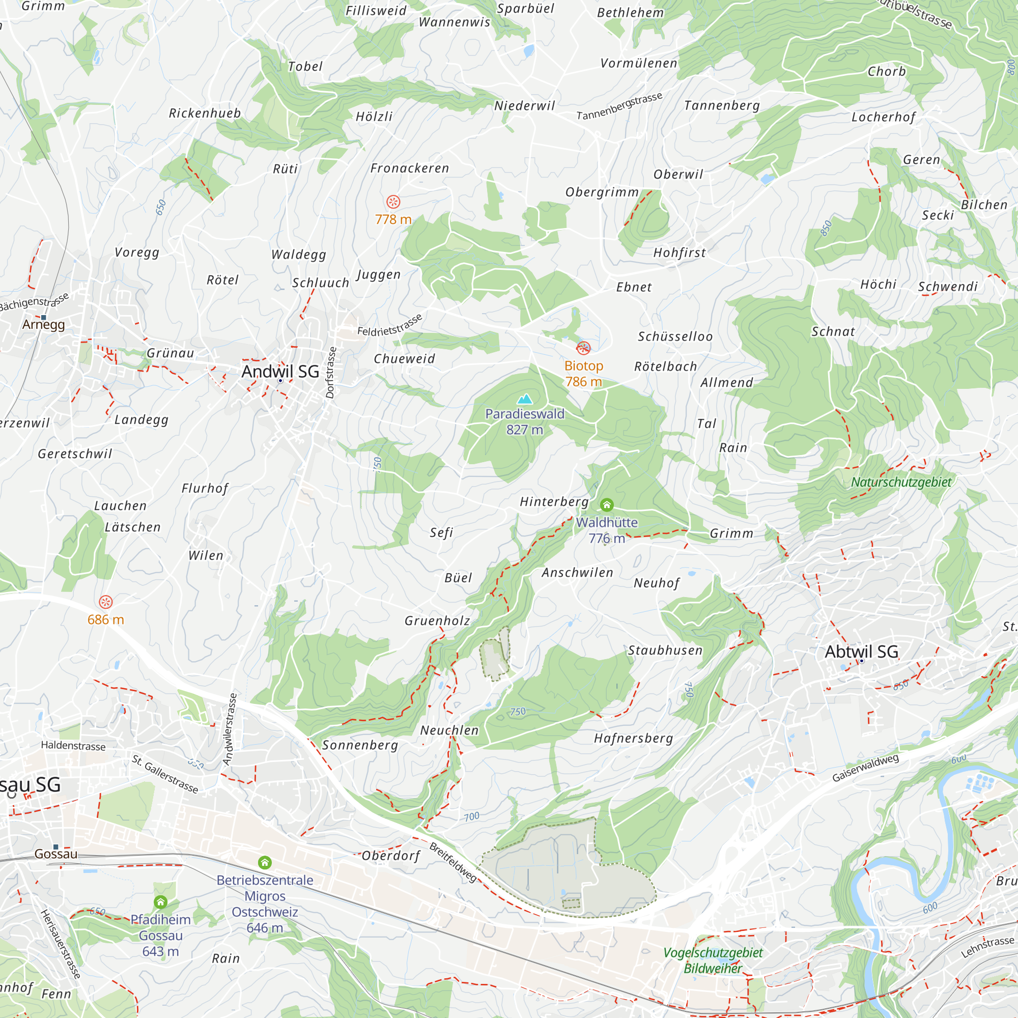 Pfadiheim Hinterberg map