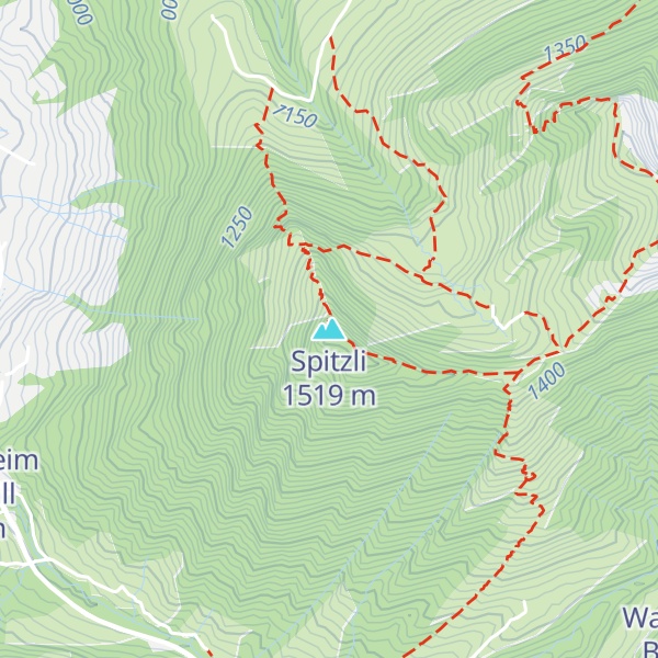 Map of Spitzli