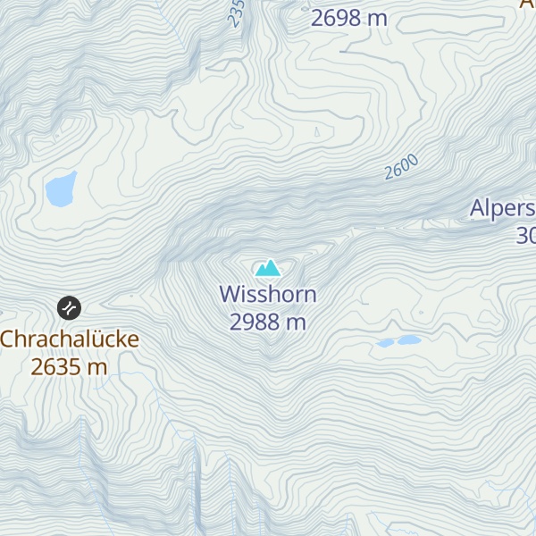 Map of Wisshorn